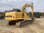 Used Excavator,Back of used Excavator,Side of used Komatsu Excavator